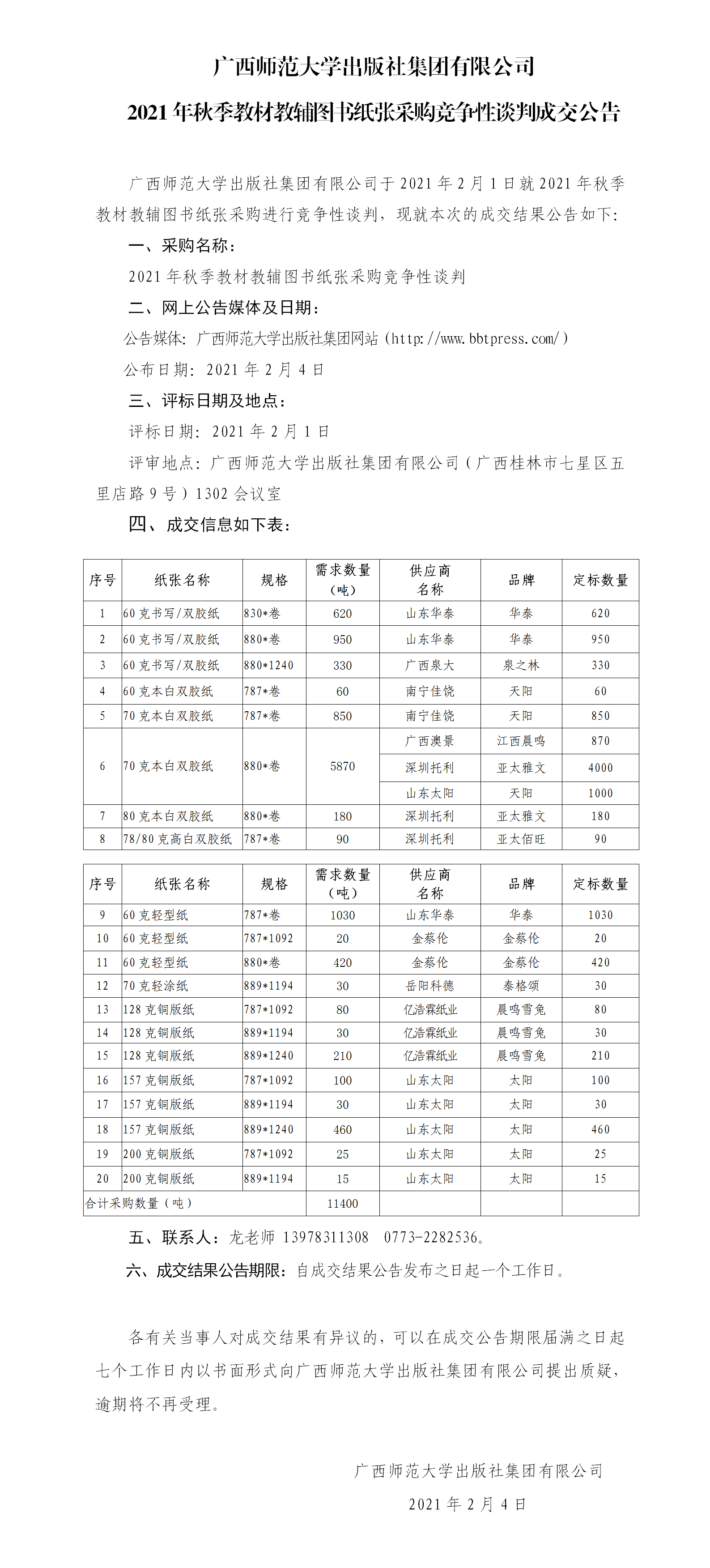 2021年秋季教材教辅图书纸张采购竞争性谈判成交公告.png